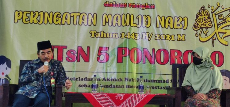 MTs Negeri 5 Ponorogo Adakan Peringatan Maulid Nabi Muhammad SAW 1441 H