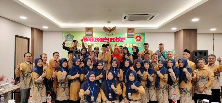 MTsN 5 Ponorogo Menggelar Workshop Kurikulum Merdeka di Yogyakarta